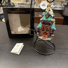 Christopher Radko Haunted House Exclusive Audrey Hepburn Halloween Ornament Mint picture