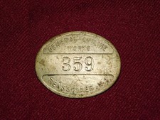 VINTAGE GAF  GENERAL ANILINE WORKS RENSSELAER NY OBSOLETE BADGE picture