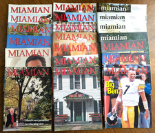 Lot 20 University of Miami Ohio - Miamian Magazines (1993-2016) Ben Roethlisberg picture