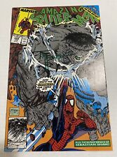 Amazing Spider-Man #328 Signed Stan Lee & Todd McFarlane VS Hulk Classic Cover picture