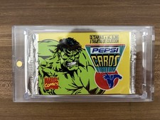 Marvel Pepsi Cards Pack Sealed VTG Peru Promo 30 Cent Very Rare VHTF VTG picture
