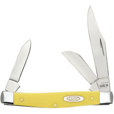 CASE XX KNIVES YELLOW SYNTHETIC SMOOTH MEDIUM STOCKMAN (SS) picture