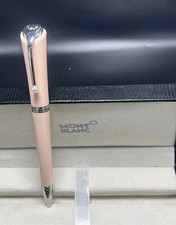 Montblanc Muses Marylin Monore Ball Point Pen| Pink Body+Silver Clip|IBlack Ink picture