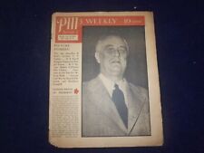 1941 NOV 9 PM'S WEEKLY NEWSPAPER - PRESIDENT FRANKLIN ROOSEVELT COVER - NP 7286 picture