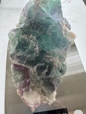 Natural Free Form Rainbow Fluorite , 2.4 Pounds From Mexico picture