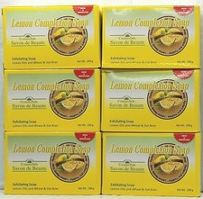 PACK OF 6-LEMON COMPLEXION SOAP with Lemon Oil & Wheat & Oat Bran 200 EACH  picture