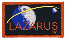Lazarus Interstellar Space Mission NASA Patch [Hook Fastener Backing -L4] picture