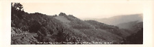 RPPC View Cheat Mountain Route 50 West Virgina Panoramic Photo Postcard picture