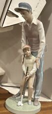 LLADRO 6609 LIKE FATHER, LIKE SON. MINT CONDITION/ORIGIONAL BOX~RETIRED 2003 picture