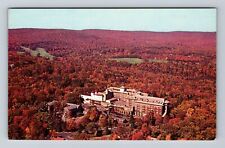 Pocono Mts PA-Pennsylvania, The Inn at Buck Hills Falls Vintage c1962 Postcard picture