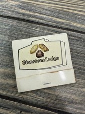 Glenstone Lodge Vintage Stone Logo Building Art Matchbook picture