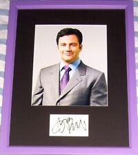 Jimmy Kimmel signed autographed auto custom framed with 8x10 photo IN PERSON COA picture