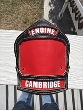 Cairns Leather Fire Helmet Shield Cambridge picture