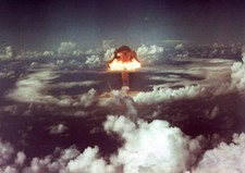 ATOMIC BOMB PHOTO WORLD WAR 2 HIROSHIMA COLOR 8 x 10 PICTURE PHOTOGRAPH picture