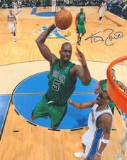 KEVIN GARNETT  SIGNED AUTOGRAPH BOSTON CELTICS 16x20 PHOTO STEINER COA picture