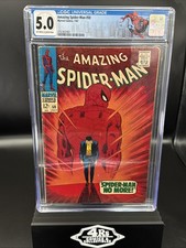 The Amazing Spider-Man #50 Marvel Comics CGC 5.0 Silver Age Key Issue 1967 picture