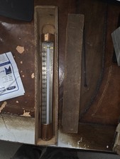 Vintage TYCOS Thermometer 80-400°F Grandal Petite Co New York w/ Wood Case picture