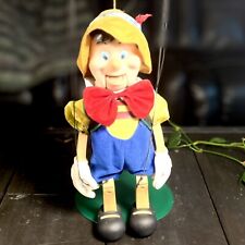 Telco Pinocchio Disney Christmas Decor Animated Singing Vintage 2002 picture