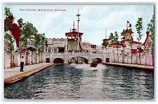 Chicago Illinois Postcard Chutes White City Exterior View c1910 Vintage Antique picture