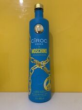 Ciroc Vodka MOSCHINO Limited Edition Design 1 Litre * EMPTY* Bottle No Alcohol picture