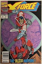 X-Force #2 Newsstand 2nd Appearance Deadpool 1991 Marvel picture