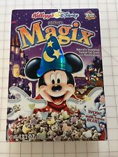 VTG 2001 UNOPENED Kellogg's Disney MICKEY'S MAGIX 13.2 OZ  WOW MILK TURNS BLUE picture