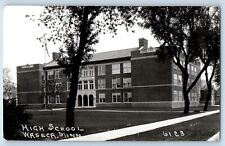 Waseca Minnesota MN Postcard RPPC Photo High School Building Campus Vintage picture