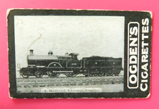 Railway Steam Engine Ogden's Cigarette Card Photo c1902 Midland Railway Rare picture