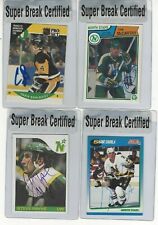  1991-92 Score #542 Shane Churla Signed Super Break Certified Minnesota picture