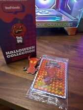 RESILIENT RED DEVIL Super Sticker & Pin - VeeFriends Halloween 2023 - Limited/99 picture