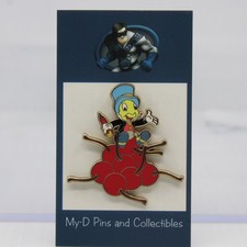 B3 Disney DSSH DSF PTD LE Pin Trading Delight LE Pinocchio Jiminy Cricket picture