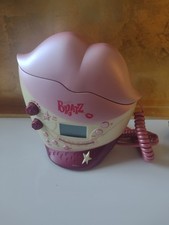 Vintage 2005 Bratz MGA Lips Landline Telephone AM/FM Radio Working Cord picture
