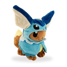 Pokémon Eevee Vaporeon Poncho Plush Toy 9