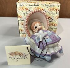 Vintage Jody's World Bergsma Bank Porcelain Figurine (1984) Baby in Carriage picture