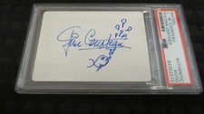 Jean-Michel Cousteau sketch signed autographed psa slabbed Ocean Futures Society picture