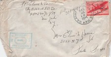 WWII Military Soldier Mail Letter Cover Army APO 230 Elmer Harris France 1944 picture