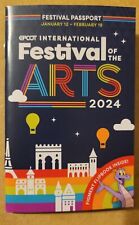 2024 WALT DISNEY WORLD EPCOT Festival Of The Arts PASSPORT Guide Park Map picture