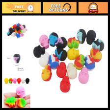 20 Pack 3ML Skull Silicone Wax Containers - Non-Stick Multi-Use Storage Jars for picture