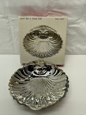 Vintage Silver Plated Shell nut & Candy dish 8022￼ Great For Weddings Parties ￼ picture