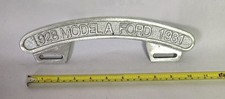 Vintage style Cast Aluminum  1928 Model A 1932 Topper Car Club Plaque picture