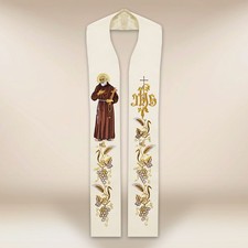 Embroidered Stole “St. Padre Pio” picture