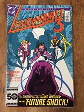 LEGIONNAIRES THREE #1 DC COMICS 1986 GIFFEN, TIME TRAPPER, LEGION KEY ISSUE ^ picture