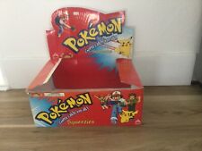 1999 POKEMON SQUEEZIES BY ALPI EMPTY DISPLAY BOX ultra RARE picture