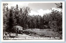 Ray Minnesota MN Postcard RPPC Photo Scene At Kabetogama Resort Lake Kabetogama picture