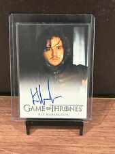 2012 Rittenhouse Game of Thrones - Kit Harington as Jon Snow ON CARD AUTO Rare picture