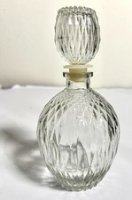 1950’s  La Cibeles Crystal Perfume Bottle Made in Spain 7