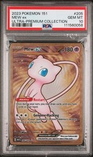 2023 POKEMON 151 ULTRA-PREMIUM COLLECTION #205 MEW ex PSA 10 picture