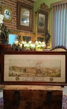 ANTIQUE  LITHOGRAPH OF THE BALLARD AND BALLARD FLOUR COMPANY OF LOUISVILLE... picture