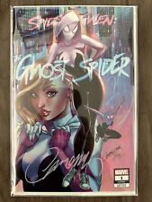 Spider-Gwen: The Ghost-Spider #1 J Scott Campbell JSC Signed Set A & B - IN HAND picture