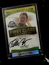 2025 EPOCH Jurassic Park World Chris Pratt as Owen Grady 08/15 Auto First Class picture